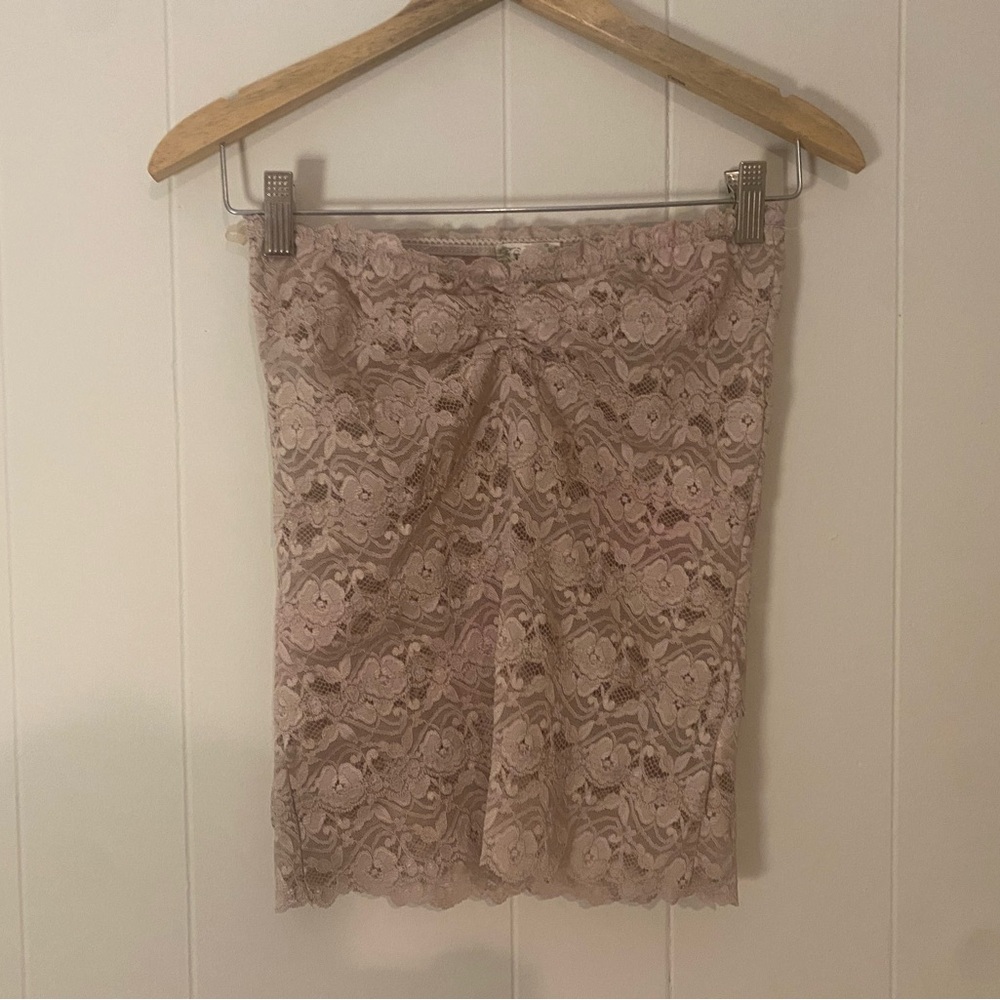 lacy y2k tube top